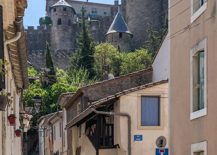 Dom wakacyjny La Porte De La Cite, Maison Historique Vue Chateau *